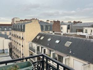 Location T2 meublé / équipé avec balcon  Goncourt (Paris 10e)