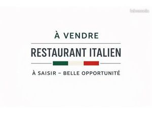 Restaurant italien à vendre – Fonds de commerce