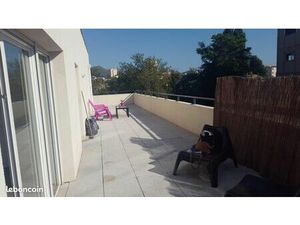 Appt T3 La Capelette - grande terrasse