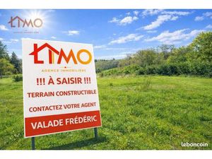 Terrain 1 791 m² Chirac