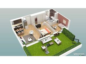 Appartement T3 Quartier Saint Paul