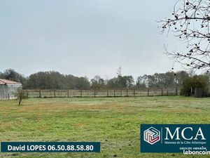 Terrain 1 491 m² La Roche Chalais