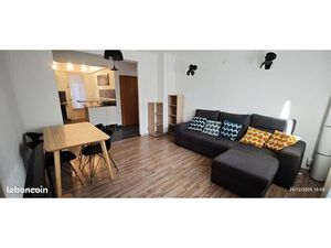 Appartement meublé 60m2 garage compris 975 CC