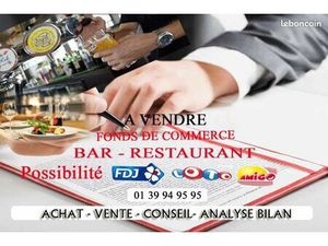 Bar  restaurant 100 m² Coye-la-Forêt