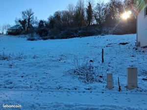 Terrain constructible et viabilisé