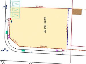 Terrain 661 m² Amilly
