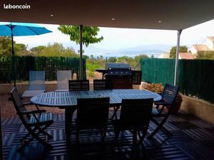 Porticcio T3 climatisé vue mer avec jardin
