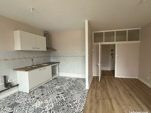 Grand T2 rénové centre ville de St Vallier