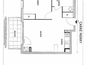 Appartement 2 pièces 42 m²