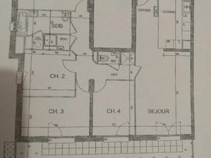 Appartement 92m2 avec jardin