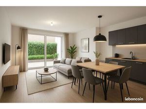 3p 63.5 m2 rez de jardin + garage