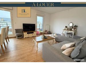 Appartement T3 avec balcon terrasse et deux stationnements privatifs