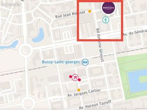 PARKING en SOUS-SOL Bussy-saint-Georges RER