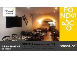 Fonds de commerce pizzeria 120 m²