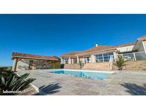 MAISON PLAIN-PIED 189 m² - VUE PYRÉNÉES - PISCINE - SERRES-CASTET