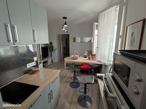 Loue T2 meublé de 32 m2 métro Jolimont