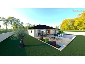 Maison neuve 112 m2 – Prestations haut de gamme – Maître d’œuvre