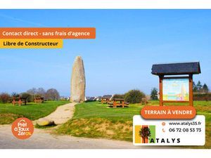 Vente terrain 408 m² Dol-de-Bretagne (35120)