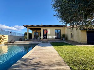 Villa T4 avec piscine et garage à vendre - Lansargues  terra