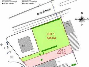 Terrain à projet avec possibilité construire 5 appartements