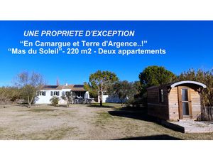 Vente mas Fourques  220m² 7 pièces 740 000€ avec garage