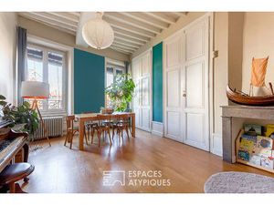 Appartement ancien rénové avec charme