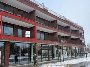 Nieuwbouw energiezuinig appartement met 2 slaapkamers  terras en parking in centrum Houtha