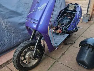 kymco dj in onderdelen + 86cc twh blok, staat in de weg — scooters | kymco — marktplaats