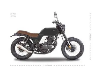 vendo brixton motorcycles glanville 250 x (2018 - 19) nuova a milano (codice 7750374) - moto.it