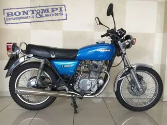 kawasaki z 200 17.000 km 1977 blu/azzurro