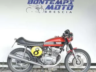 yamaha xs 500 tx - cafe' race -1971 rosso