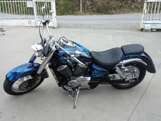 honda shadow 750 personalizada barcelos, vila boa e vila frescainha (são martinho e são pedro)