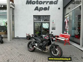 kawasaki z 650 abs schwarz/roter rahmen lieferbar