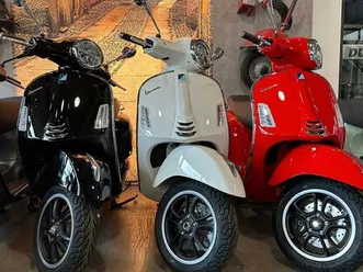 vespa gts 310 super hpe e5+ rot, weiß & schwarz