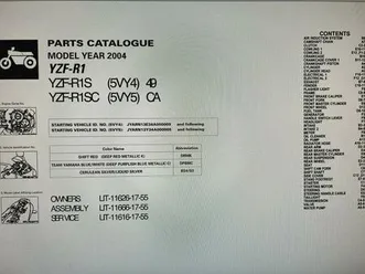 yamaha yzf-r1 ersatzteilkatalog