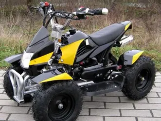 atv kinderquad pocketquad miniquad gelb pocket 49 cc e-start *neu*