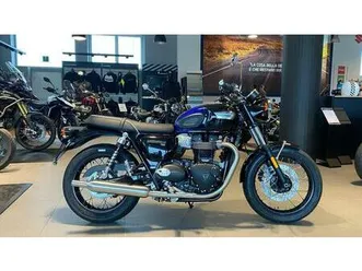 vendo triumph bonneville t100 stealth edition (2024) nuova a bonate sopra (codice 9406509) - moto.it