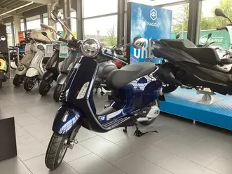 vespa primavera 125 e5+ blue energico neu sofort verfü