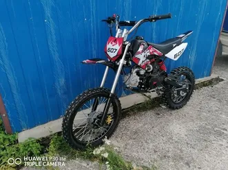 pitbike 125 cc xtr 607 17/14 červená
