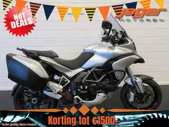 ducati multistrada 1200 s touring 2de gen zilver