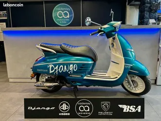 django 125 abs classic hot color bleu permis b