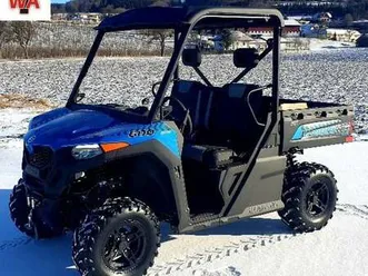 cfmoto uforce 600 4x4 eps efi servo inkl. dach blau