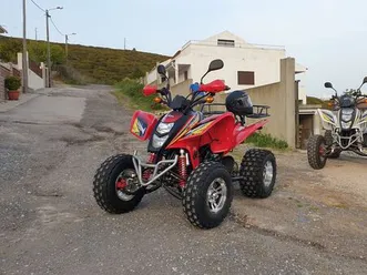 moto 4 250 cc - ano 2021 - shineray - como nova póvoa de santa iria e forte da casa