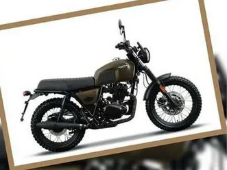 brixton felsberg 125 cbs retro 125er fahrbar mit *code 111* braun