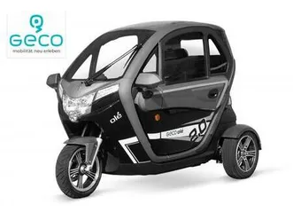 geco ole v9 3kw kabinenroller seniorenmobile elektro - mopedauto