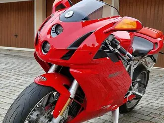 ducati 999 testastretta mit viel zubehör