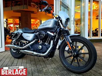 harley davidson xl1200n iron 1hd 20tkm gepäcktr led chrom garanti
