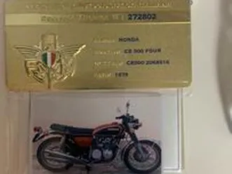 moto honda 500four d'epoca classic