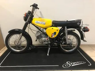 simson s51 enduro gelb neuer motor 50 ccm 60km/h papiere vape neu