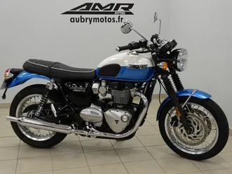 triumph bonneville t120 2023 1200 cm3 | moto routière | 1 482 km | bleu | 88800 vittel